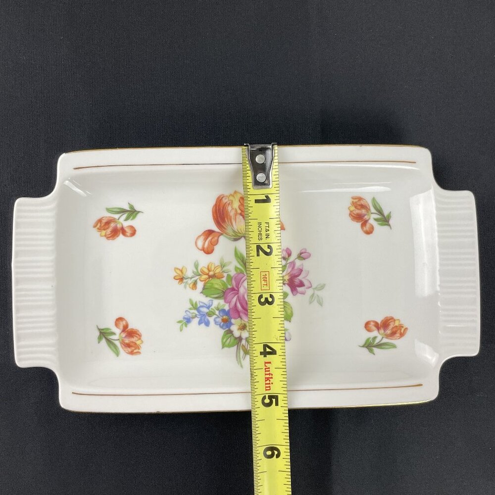 Vintage Colditz Porcelain Rectangular Tray - Picture 5 of 6